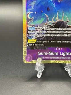 Gum-Gum Lightning OP09-077 English Foil One Piece Premium Best Selection Vol 4 - Image 5