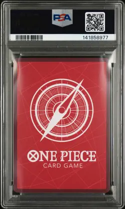 2022 ONE PIECE JAPANESE OP01-ROMANCE DAWN ALTERNATE ART #062 CROCODILE PSA 9 - Image 2