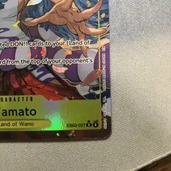 One Piece TCG - Yamato Alt R English - EB03-057 - Heroines Edition - English - Image 4