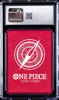 2025 ONE PIECE JAPANESE ALT ART PARALLEL #OP13-001 MONKEY D. LUFFY CGC 8.5 - Image 2