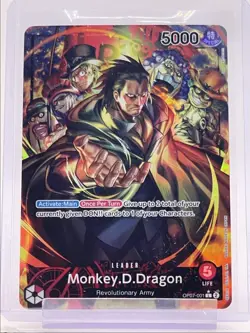MONKEY D. DRAGON 2024 ONE PIECE 500 YEARS IN FUTURE ALT ART #OP07-001 Q2403 - Image 1