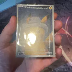 PIKACHU VAN GOGH WITH GREY FELT HAT SVP EN 085 PROMO POKEMON CARD-SEALED - Image 5