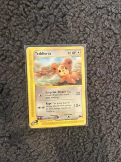 Pokemon Teddiursa Vintage Card 109/144 Skyridge - Image 1