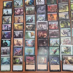 Green Black ***ZOMBIES*** Tribal Custom COMMANDER MAGIC DECK ALL 100 MTG Cards - Image 3