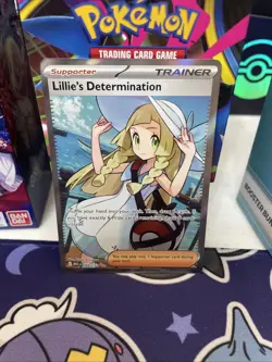 Pokemon TCG Mega Evolution Lillie's Determination Full Art Trainer Card 169/132 - Image 1