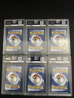 Pokemon PSA 9 English 6 Card Lot | Charmander, Wartortle, Charmeleon & More! - Image 2