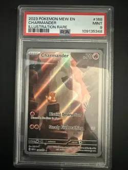 Pokemon PSA 9 English 6 Card Lot | Charmander, Wartortle, Charmeleon & More! - Image 3
