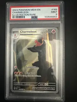 Pokemon PSA 9 English 6 Card Lot | Charmander, Wartortle, Charmeleon & More! - Image 5