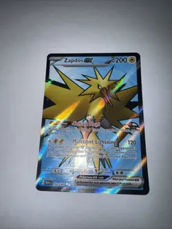 Pokemon TCG Zapdos EX 192/165 Scarlet & Violet Holo Card - Image 2