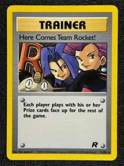 Here Comes Team Rocket! 71/82 Base Set Series Team Rocket Pokemon Card 2000 NM - Image 1