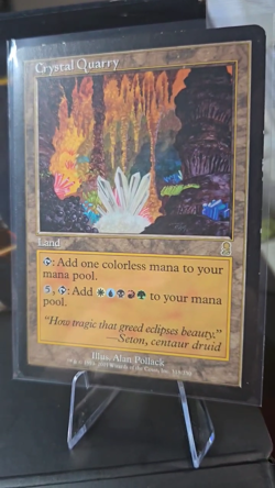 Crystal Quarry #318 | Magic Odyssey | Ungraded | Lightly Played | MTG - Image 2