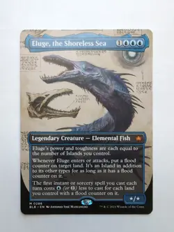 MTG Eluge, the Shoreless Sea (BLB) Bloomburrow Borderless Regular Mythic 288 - Image 1