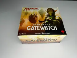 Magic the Gathering Oath of the Gatewatch Fat Pack Sealed English 2016 - Image 1