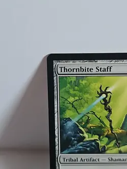 Mtg 🔮🔮 Thornbite Staff 🔮🔮Morningtide Regular 🌟 MT/NM 🌟 Magic The Gathering - Image 3