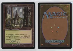 Retro Frame - Temple Garden Magic: Ravnica Remastered RVR #0414 - Image 3