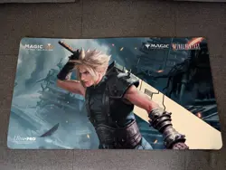 Magic The Gathering Final Fantasy Playmat Ultra Pro Cloud MagicCon Las Vegas '25 - Image 1