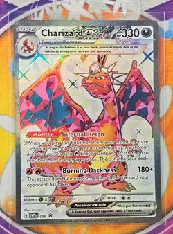 🔥Pokemon Charizard Base Set 004/102 Holo Rare English Card obsidian flames👍📈 - Image 3