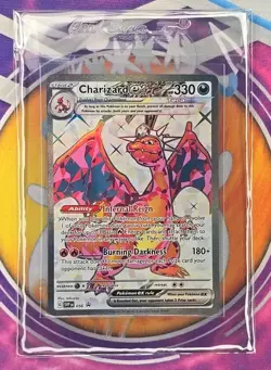🔥Pokemon Charizard Base Set 004/102 Holo Rare English Card obsidian flames👍📈 - Image 4