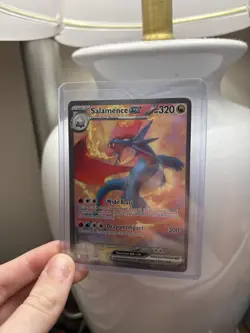 Pokemon Salamence ex EX Holo Stage 2 320 HP SV09 Journey Together 187/159 - Image 3