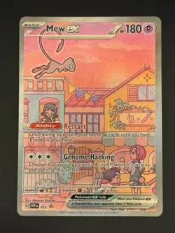 Pokemon - Mew ex - 053 -Scarlet & Violet Promo Cards - Promo - Near Mint - Image 1