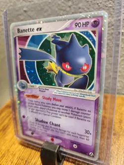 Banette EX 85/92 Legend Maker Holo Near Mint + w/ Swirl Pokemon TCG Never Played - Image 3