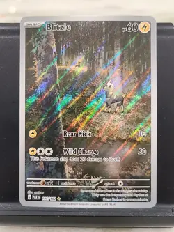 Blitzle 195/182 Paradox Rift IR Illustration Rare Holo Pokemon Card NM Condition - Image 2