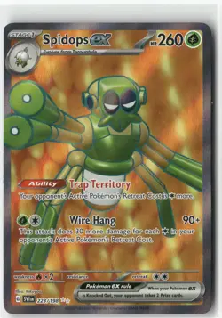 Spidops ex, Pokemon SV01: Scarlet & Violet Base Set Ultra Rare, 223/198 NM - Image 1
