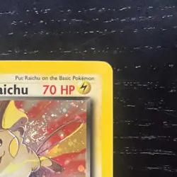 Dark Raichu Holo Pokemon Rare 83/82 Team Rocket Very Good Condition 1st Edition - Image 4