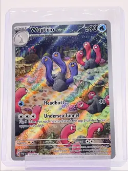 WUGTRIO 2024 POKEMON S&V PALDEAN FATES ILLUSTRATION RARE FA 224/091 Q1652 - Image 1