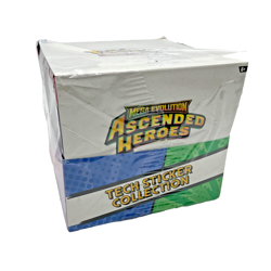 Pokemon TCG ME Ascended Heroes Tech Sticker Collection Display (12 Blisters) - Image 1