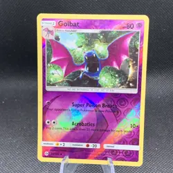 Pokemon GOLBAT Sun & Moon Base Set 55/149 NM/Mint PACK FRESH - Image 1