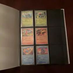 New Pokemon TCG Scarlet & Violet 151 & Black Bolt Binder Only with 151 bulk - Image 3