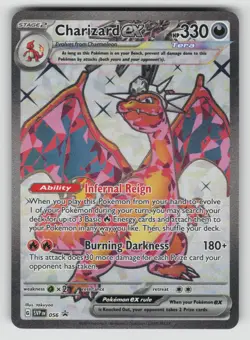 Charizard ex 056 Promo Scarlet & Violet Pokemon NM - Image 1