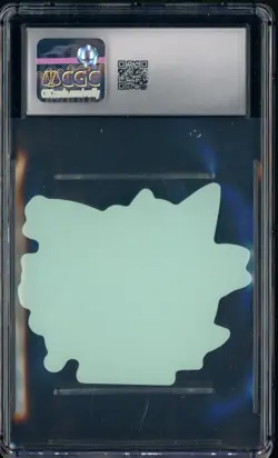 2019 Pokemon Stickers Pt. 4 B Side Label Gengar CGC 10 GEM MINT #2 - Image 2