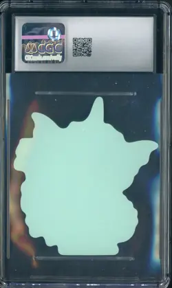 2019 Pokemon Stickers Pt. 7 B Side Label Vaporeon CGC 10 GEM MINT - Image 2