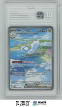 2023 Pokemon Scarlet & Violet Series Paradox Rift Holo Altaria ex TAG 10 - Image 1