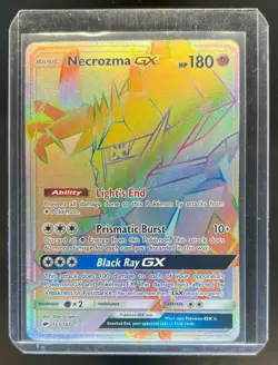 2017 Pokemon Sun & Moon Burning Shadows Necrozma GX #153/147 - Image 1