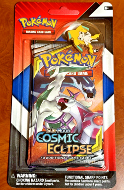 Pokemon Cosmic Eclipse & Chilling Reign 2 Pack Blister w/ Pin - NEW *Random Art* - Image 1