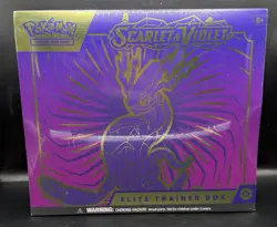 Pokemon Scarlet & Violet Base Set Elite Trainer Box - Miraidon [FACTORY SEALED] - Image 1