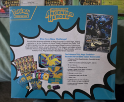 Pokemon Ascended Heroes ETB Elite Trainer Box NEW & SEALED rip on side see below - Image 2