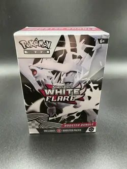Pokemon TCG White Flare Booster Bundle 6 Packs Factory Sealed English USA Seller - Image 1