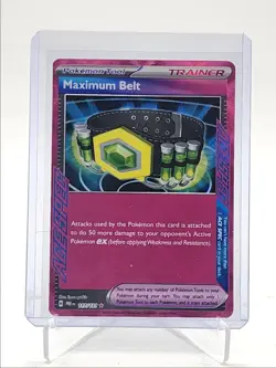 MAXIMUM BELT 2025 POKEMON PRISMATIC EVOLUTIONS ACE SPEC RARE 117/131 Q5542 - Image 1