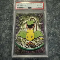 1999 TOPPS POKEMON TV #71 VICTREEBELL PSA 6 - Image 1
