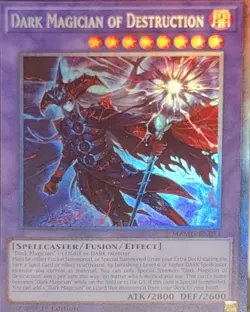 Yu-Gi-Oh Dark Magiciacian of Destruction 1st Ed Collectors Rare - Image 1