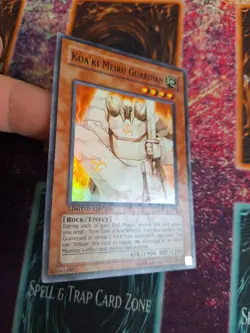 Yu-Gi-Oh! TCG Koa'ki Meiru Guardian RGBT-ENPP3 Super Rare Limited Near Mint - Image 2