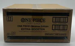One Piece TCG Heroines Edition Booster Box Case of 12 Boxes Factory Sealed EB-03 - Image 1