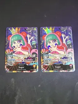 One Piece TCG - Sugar - (Parallel) OP10-003 - Royal Blood ENGLISH NM Lot X2 - Image 1