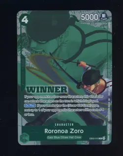 One Piece English EB02-061 Roronoa Zoro Tournament Pack Vol.3 Rare - Image 1