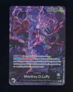 One Piece English OP09-061 Monkey D Luffy 2nd Anniversary Set Leader - Image 1