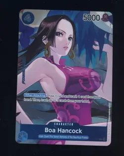 One Piece English OP02-059 Boa Hancock Box Topper Uncommon - Image 1